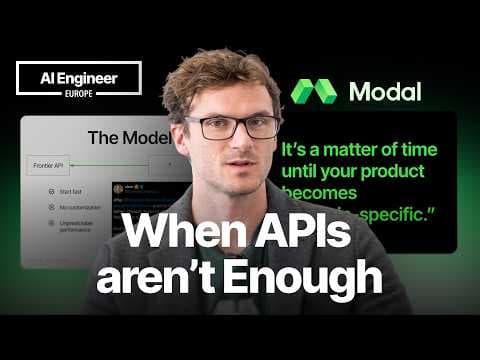 What Lies Beneath the API — Benjamin Cowen, Modal 영상 썸네일