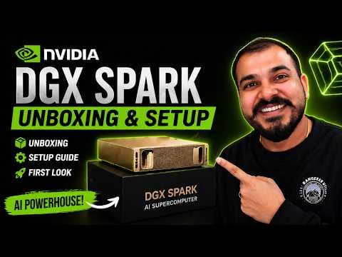 NVIDIA DGX SPARK Unboxing And Set Up 영상 썸네일