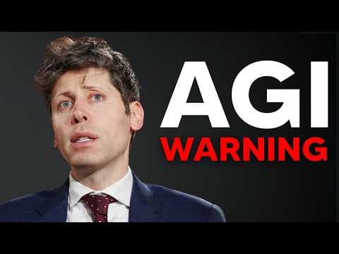 OpenAI’s NEW AGI Warning, Explained 영상 썸네일