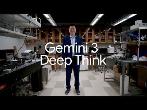 Gemini 3 Deep Think: Optimizing 2D semiconductor fabrication 영상 썸네일