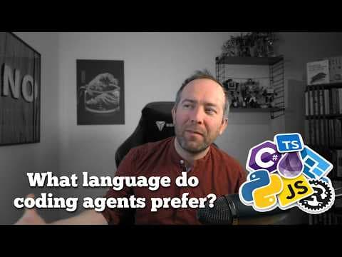 What programming language do AI coding agents prefer? 영상 썸네일