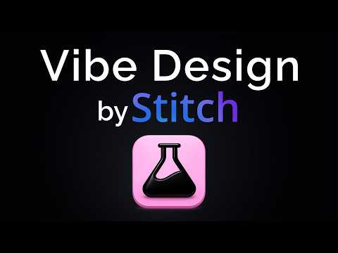 Google's Stitch Update - Gemini Vibe Design 영상 썸네일