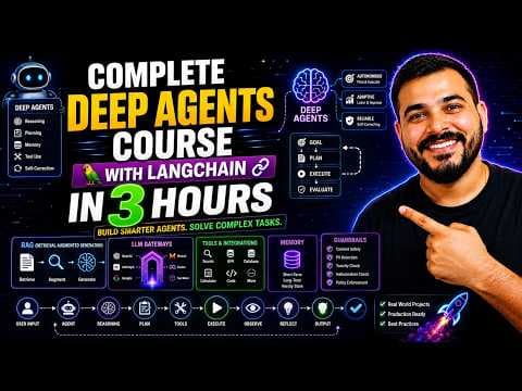 Complete Deep Agents With Langchain Course In 3 Hours 영상 썸네일