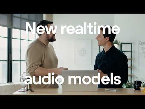 We’re introducing three audio models in the API 영상 썸네일