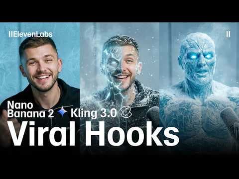 Create Viral Hook Transitions with Nano Banana 2 and Kling 3.0 (Full Workflow) 영상 썸네일