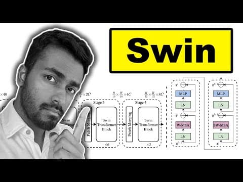 Swin transformer - Explained! 영상 썸네일