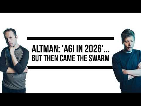 샘 알트먼의 2026년 AGI 예고와 OpenAI의 AI 스웜 사건 보고서 분석