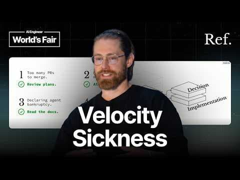 Velocity Sickness: What Happens When Your Whole Team Gets 10x Faster — Matt Dailey, Ref. 영상 썸네일