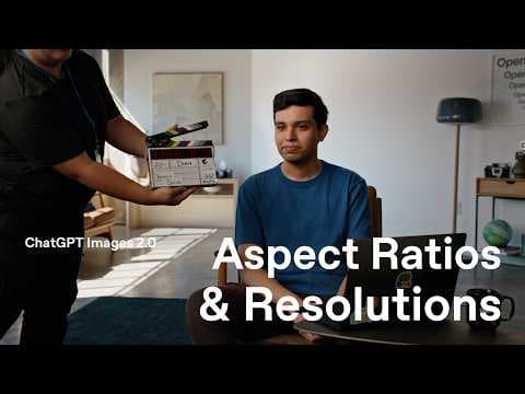 Aspect Ratios & Resolution with ChatGPT Images 2.0 영상 썸네일