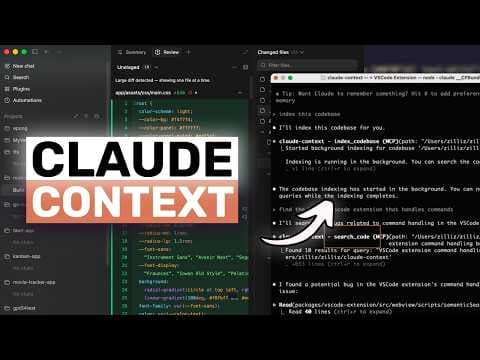 Claude Context: This NEW & SIMPLE PLUGIN is CRAZY! 영상 썸네일