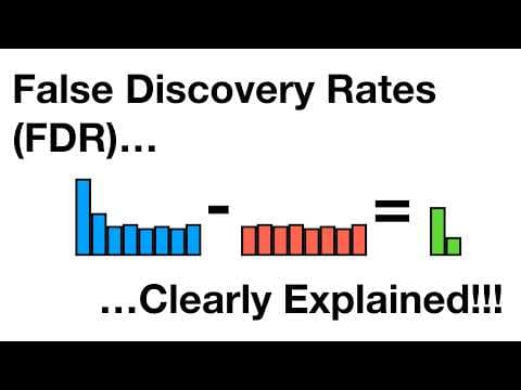 False Discovery Rates, FDR, clearly explained 영상 썸네일