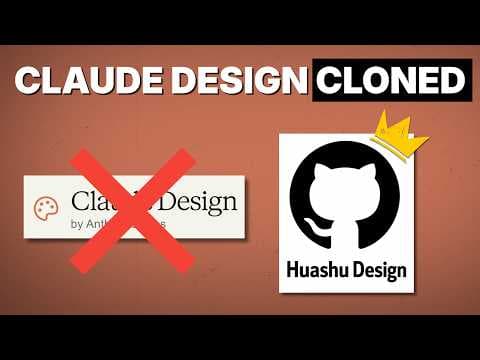 This Open Source Repo Just Cloned Claude Design (It's GOOD) 영상 썸네일