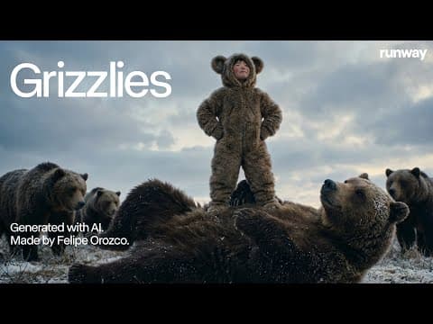 Grizzlies: An AI short film | Runway 영상 썸네일