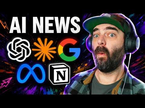 AI News: Impressive New Model From Unexpected Company 영상 썸네일