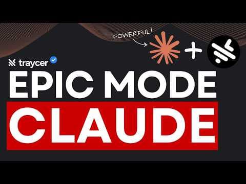 Claude Code Just Got 100x Better (Traycer Epic Mode)! 영상 썸네일