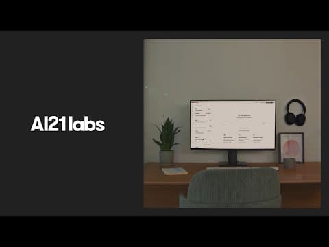 Meet AI21 Maestro: AI21 Labs' Orchestration Platform 영상 썸네일