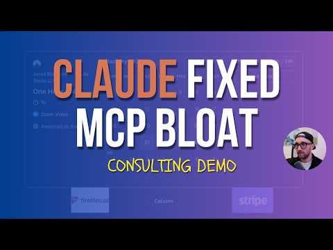 MCP Context Bloat Fixed: Chain Multiple MCPs + Skills (Consulting Demo) 영상 썸네일