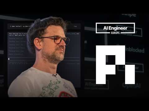 Building pi in a World of Slop — Mario Zechner 영상 썸네일