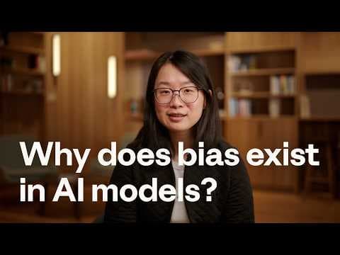 Why does bias exist in AI models? 영상 썸네일