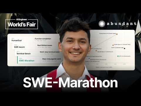 SWE-Marathon: Evaluating Coding Agents at Billion-Token Scale - Rishi Desai, Abundant AI 영상 썸네일