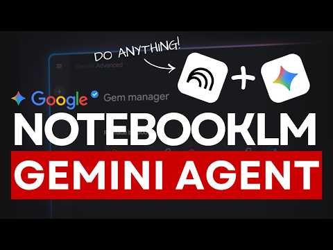 NotebookLM Gemini Agent: Google's Most POWERFUL AI Combo! 영상 썸네일