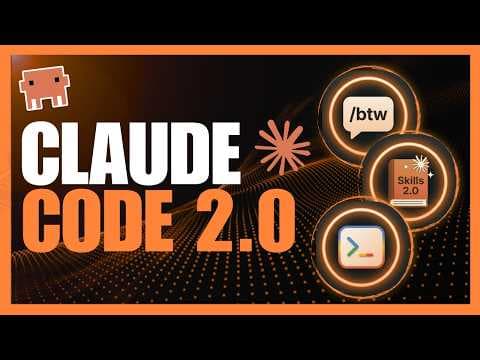 Claude Code 2.0 MASSIVE Upgrade! (Game Changer) 영상 썸네일