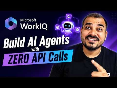 Building AI Agents With Microsoft WorkIQ 영상 썸네일