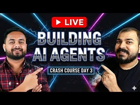Live Day 3- Building AI Agents For Production 영상 썸네일