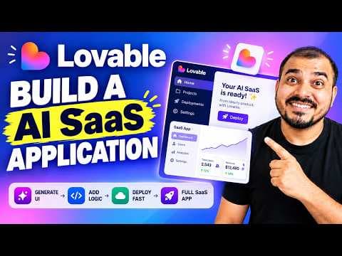 Build a Complete AI SaaS Application with Lovable 영상 썸네일