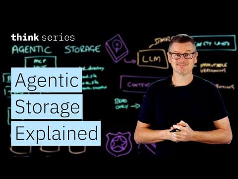 What Is Agentic Storage? Solving AI’s Limits with LLMs & MCP 영상 썸네일