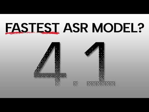 Is This The Fastest ASR? 영상 썸네일