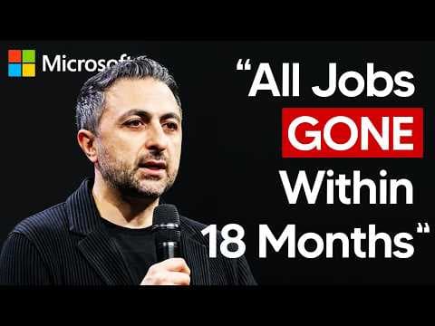 Microsoft’s AI Chief Terrifying Prediction Explained 영상 썸네일