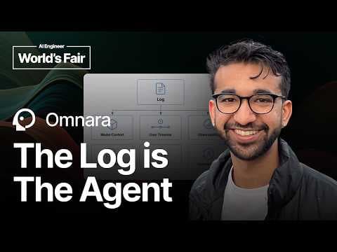 The Log Is The Agent - Ishaan Sehgal, Omnara 영상 썸네일