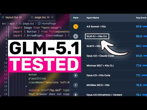 GLM-5.1 (Fully Tested): THE BEST OPEN / AGENTIC MODEL IS HERE! This is CRAZY! 영상 썸네일