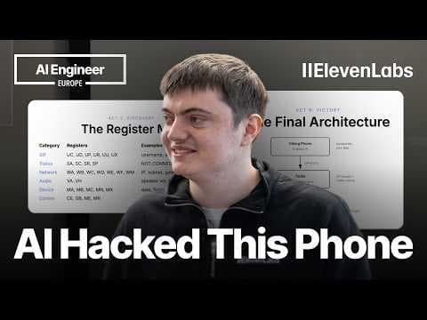 Reverse engineering a Viking VOIP phone protocol with Claude Code — Boris Starkov, Eleven Labs 영상 썸네일