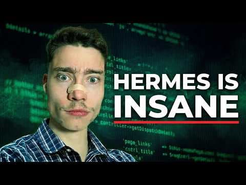 ⚡ Hermes Agent is wild ⚡ 200,000+ github stars 영상 썸네일