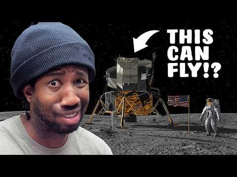 Building a lunar lander sim to prove landing on the moon shouldn’t been possible 영상 썸네일
