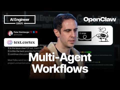 Scaling Agents on Kubernetes with acpx and ACP — Onur Solmaz, OpenClaw 영상 썸네일
