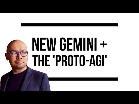 Gemini Exponential, Demis Hassabis' ‘Proto-AGI’ coming, but … 영상 썸네일
