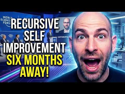 Dario Amodei (Anthropic) Drops ATOMIC BOMBSHELL at Davos! 영상 썸네일