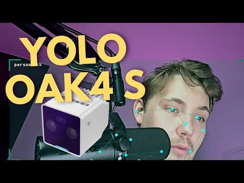 YOLO11 Object Detection Real-time on OAK4 S Edge Camera 영상 썸네일