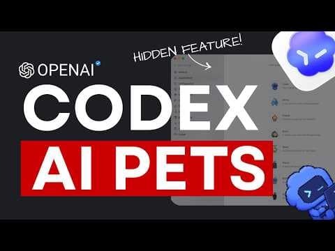 Codex Has AI Pets + A LEAKED Hidden Feature! 영상 썸네일