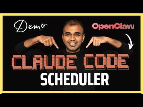 Claude Code Scheduler: Auto-fix Security Bugs Every Day (Beats OpenClaw?) 영상 썸네일