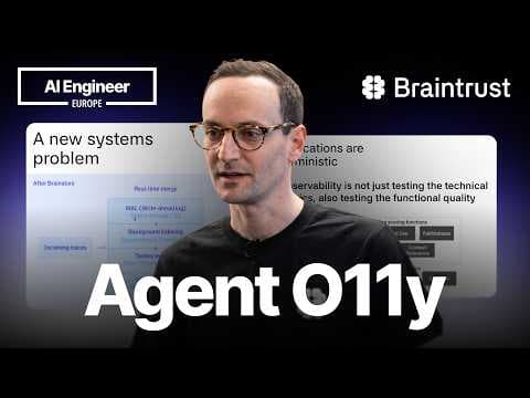 How agent o11y differs from traditional o11y — Phil Hetzel, Braintrust 영상 썸네일