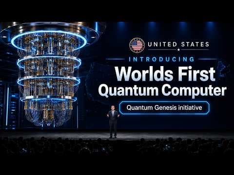 The Next AI Race Just Started - The World’s First Real Quantum Computer - Quantum Genesis 영상 썸네일