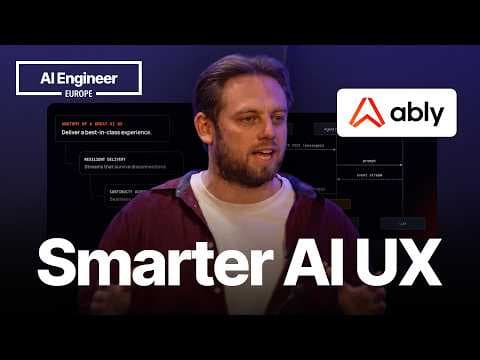 Why Your AI UX Is Broken (and It's Not the Model's Fault) — Mike Christensen, Ably 영상 썸네일