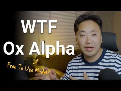 스텔스 AI 모델 Ox Alpha의 정체와 벤치마크 논란 분석.