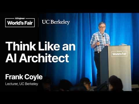Anthropic's CCA Exam as a Field-Guide for Agentic Engineering — Frank Coyle, UC Berkeley 영상 썸네일