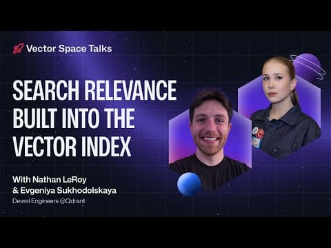 Search Relevance Built Into the Vector Index 영상 썸네일