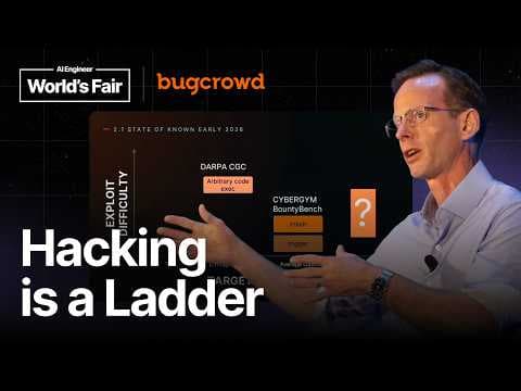 Teaching AI to Find Real Vulnerabilities — David Brumley, Bugcrowd 영상 썸네일
